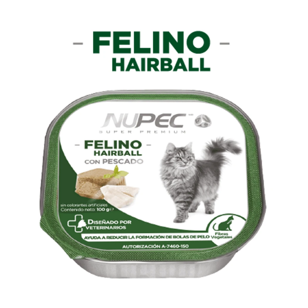 Nupec Feline Hairball Wet Food | 8 Trays