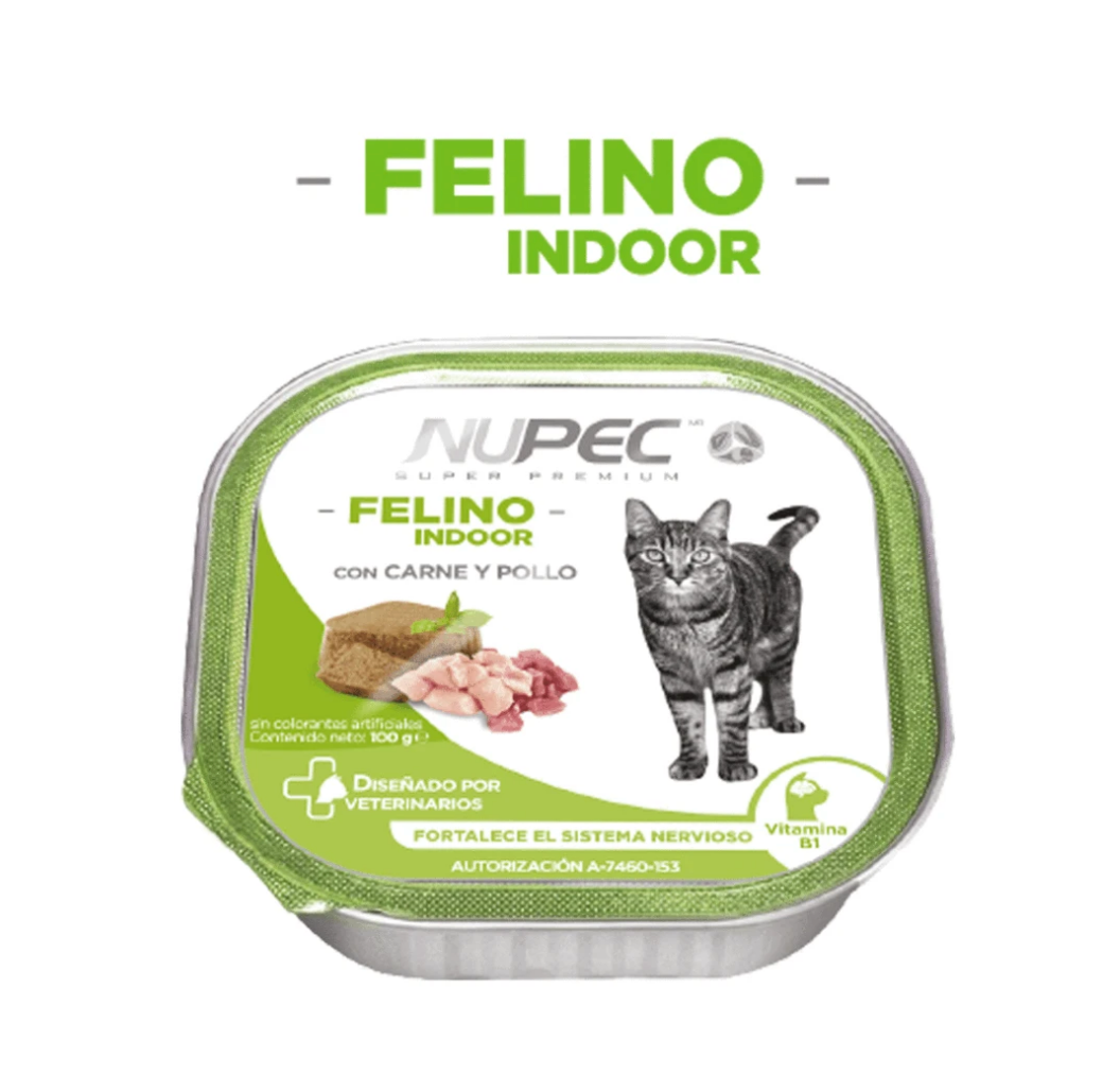Nupec Húmedo Felino Indoor | 8 latas